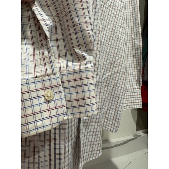 Brooks Brothers Classic Original Polo Shirt Button Down Plaid Size 16.5‎ 33 - Picture 3 of 8